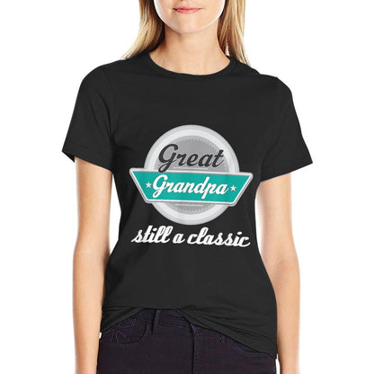 Great Grandpa Gifts Funny Fathers Day Vintage T-shirt T-Shirt