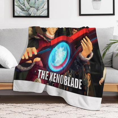 Ahh Yes, The Xenoblade Throw Blanket