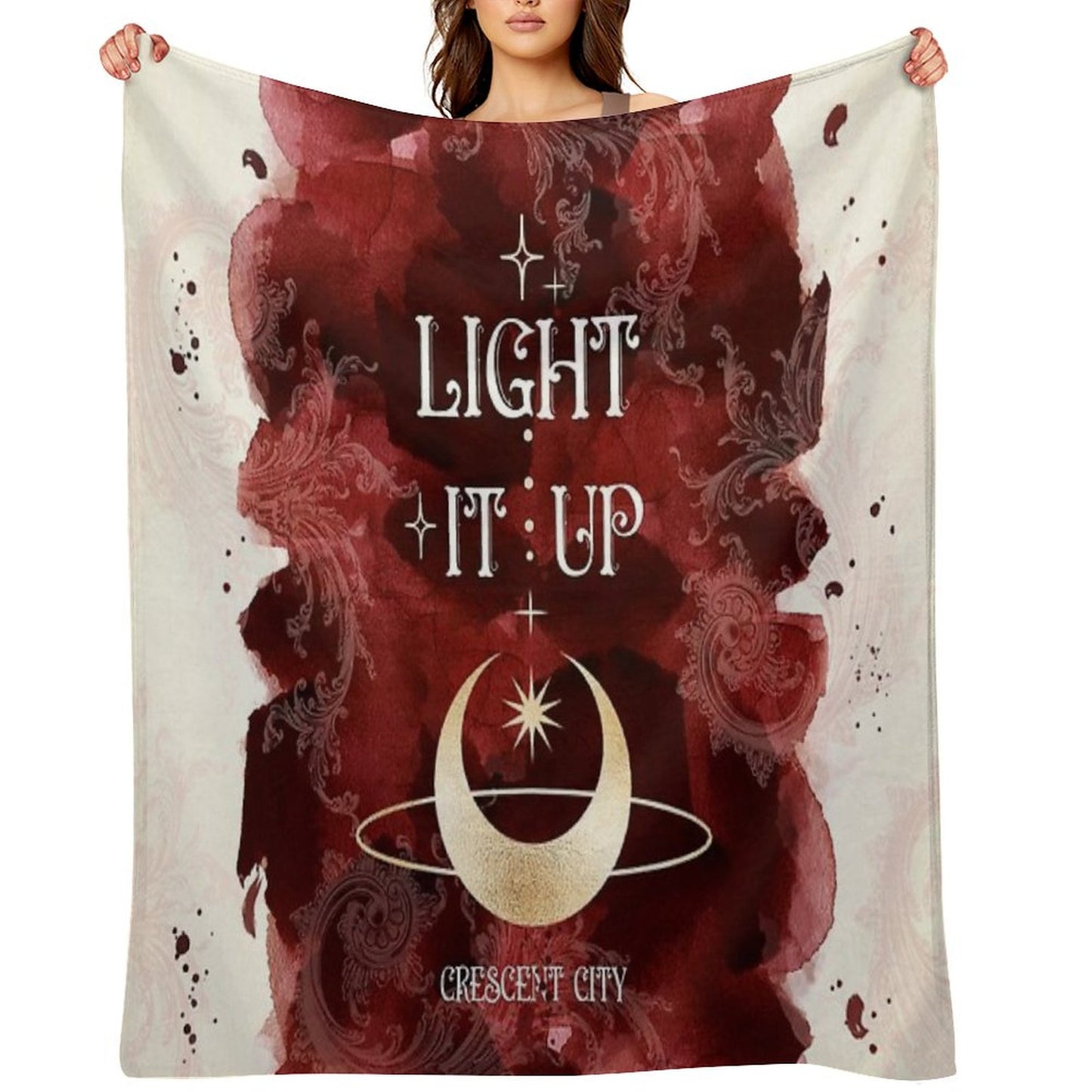 Light It Up - Crescent City Throw Blanket