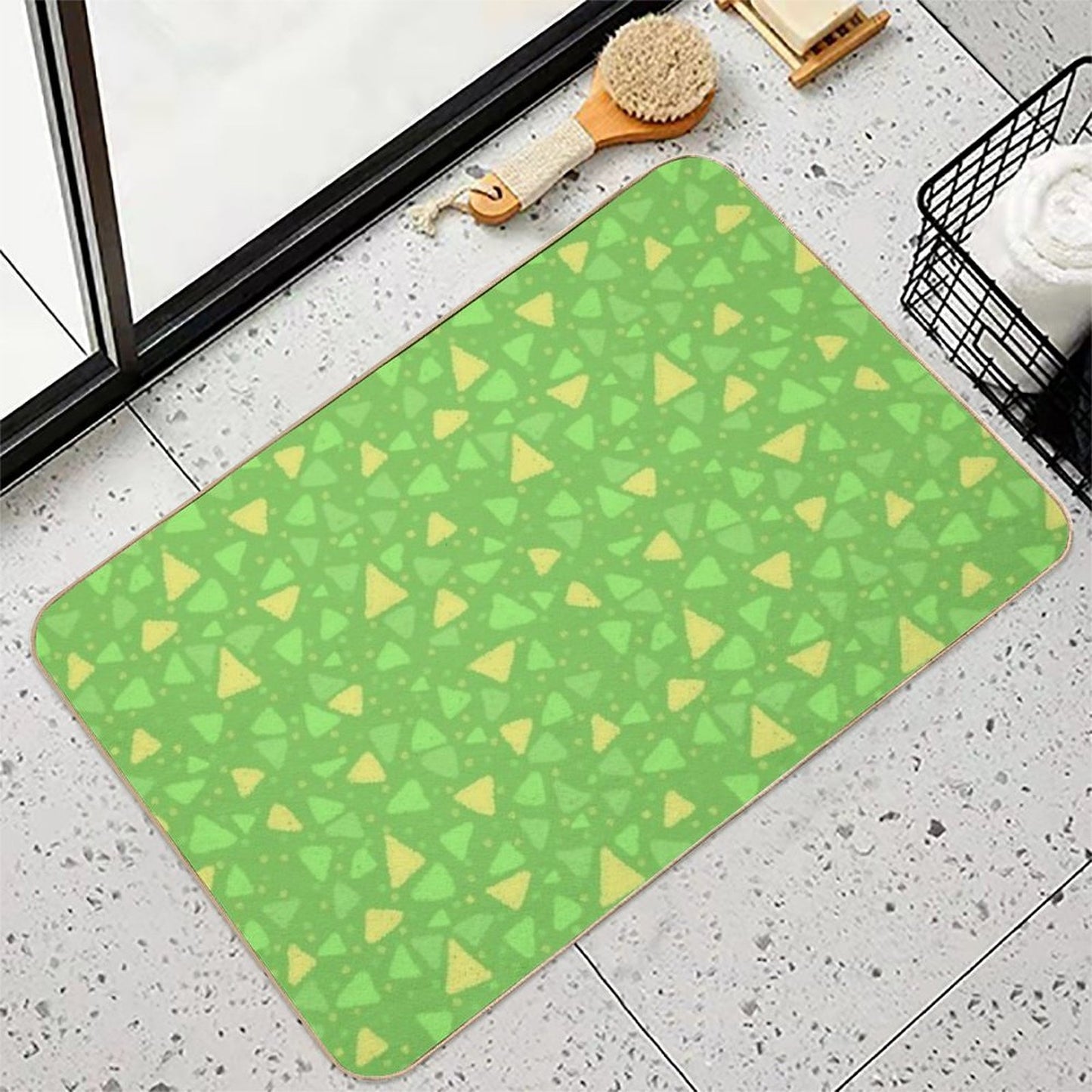 AC Grass Field  Crossing Gaming Gamer Handheld RPG Sandbo Chill Girly Game KK Bath Mat