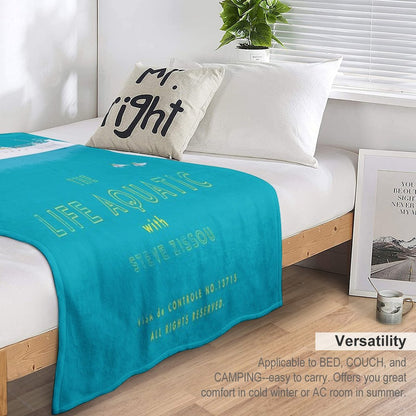 The Life Aquatic with Steve Zissou Throw Blanket