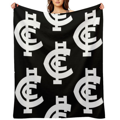 Carlton-logo Throw Blanket