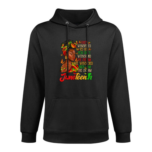 Juneteenth I Am The Storm Black Women Black History Month Casual Wear Hoodie