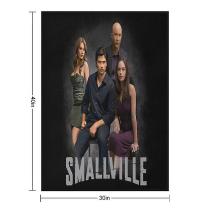 Smallville Group Throw Blanket