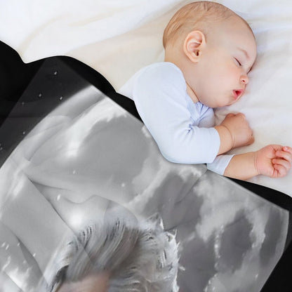 Astarion White Beautiful Throw Blanket