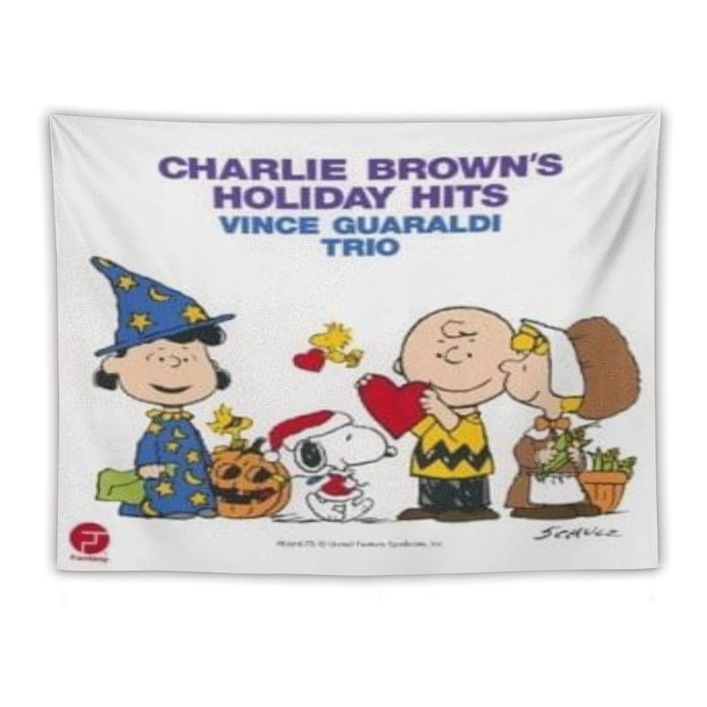 Charlie Brown’s Holiday Hits Tapestry