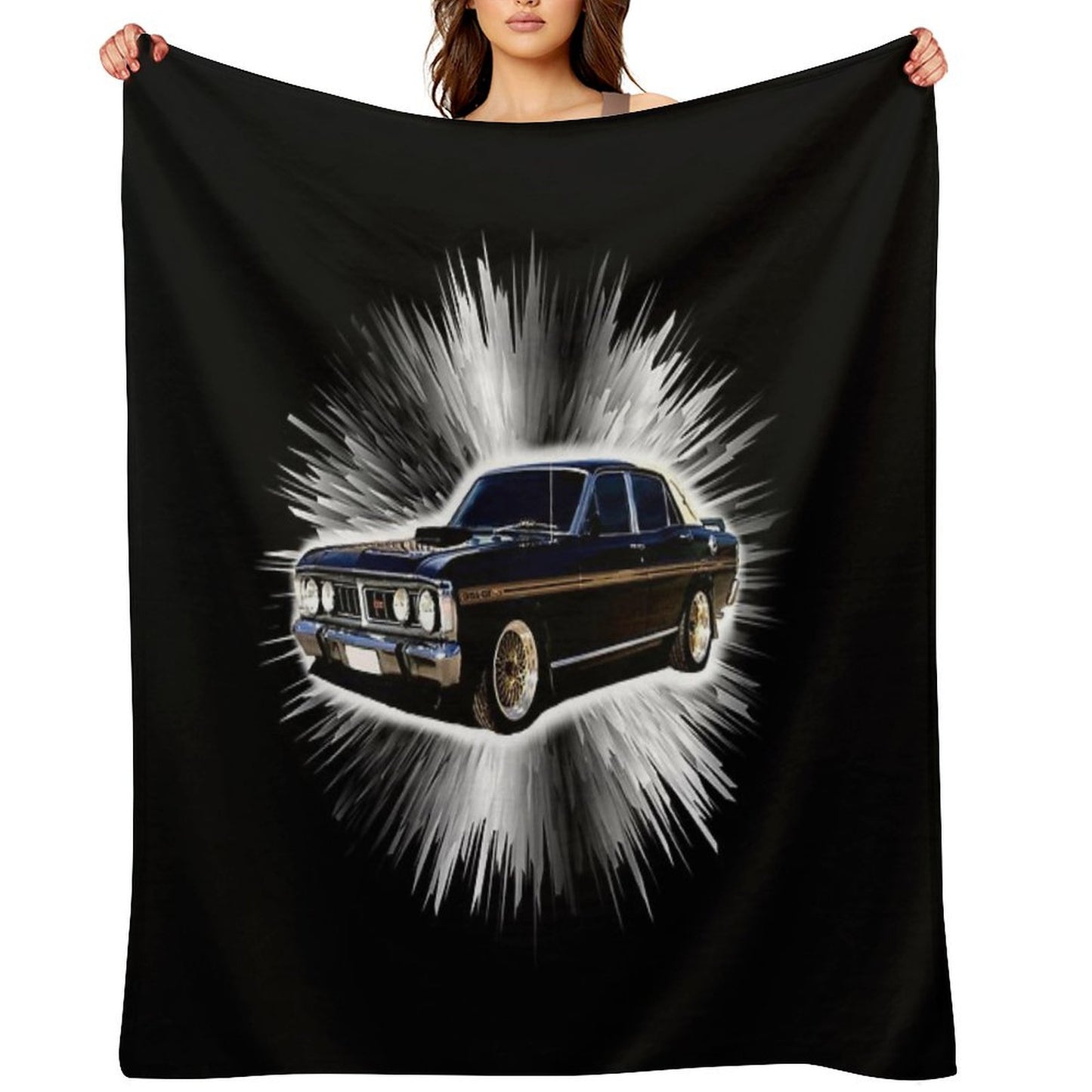 Gs Xy Ford Falcon Throw Blanket