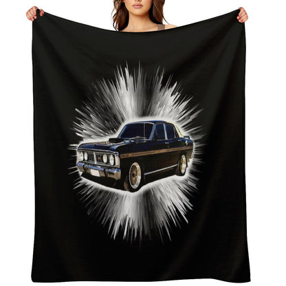 Gs Xy Ford Falcon Throw Blanket