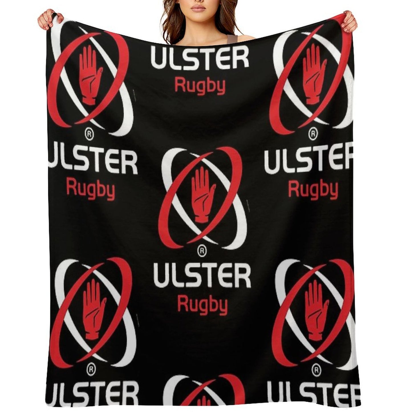 ULSTER RUGBY FANS -IRFU TEAM Throw Blanket