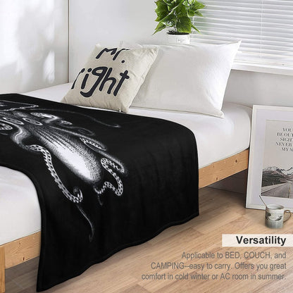Kraken Rum Throw Blanket