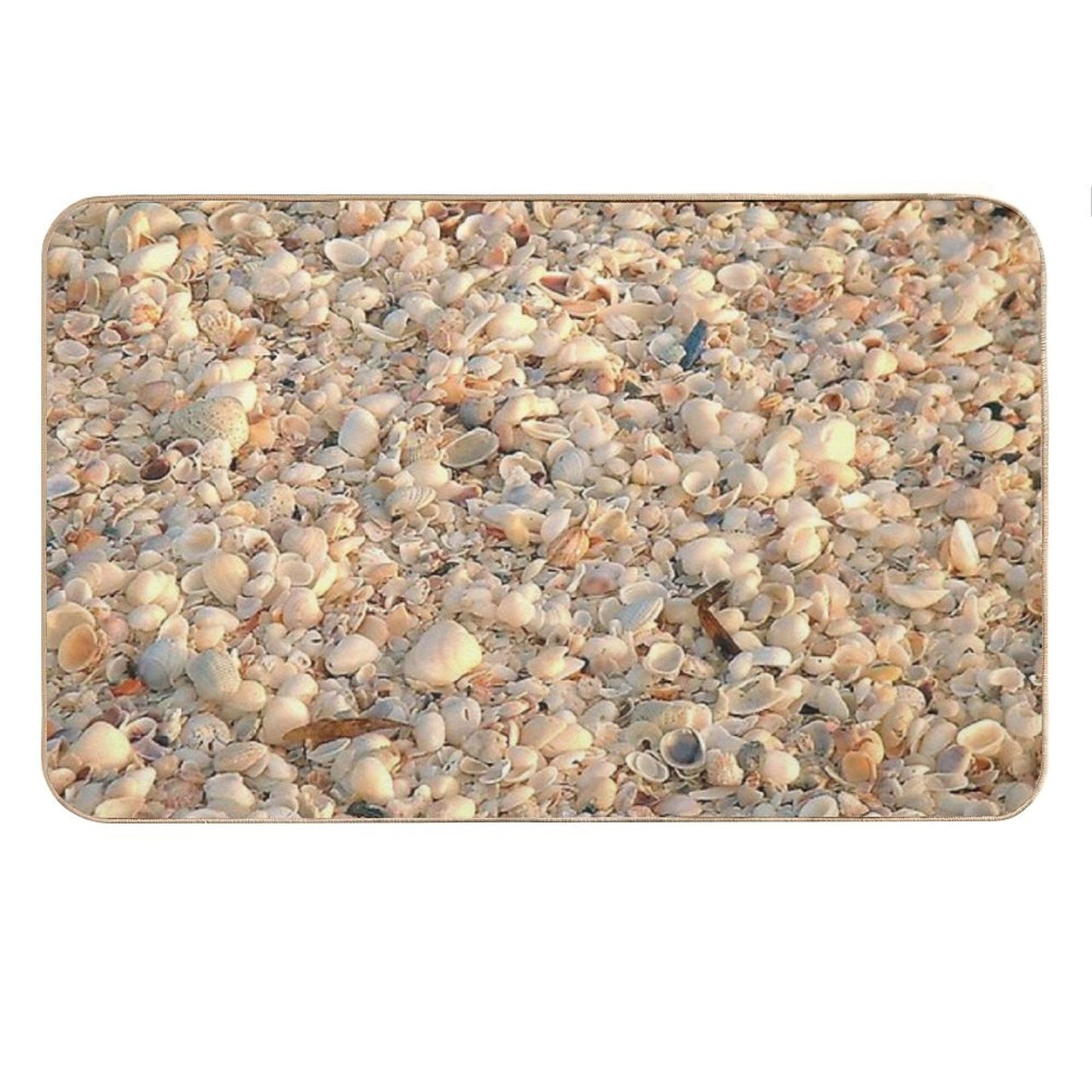 Seashells from Sanibel Island Bath Mat