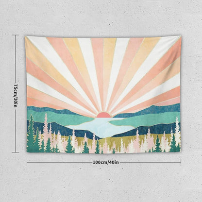 Summer Sunset Tapestry