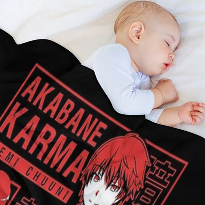 KARMA AKABANE Classic Throw Blanket