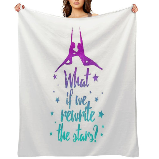 Greatest Showman Rewrite The Stars Throw Blanket