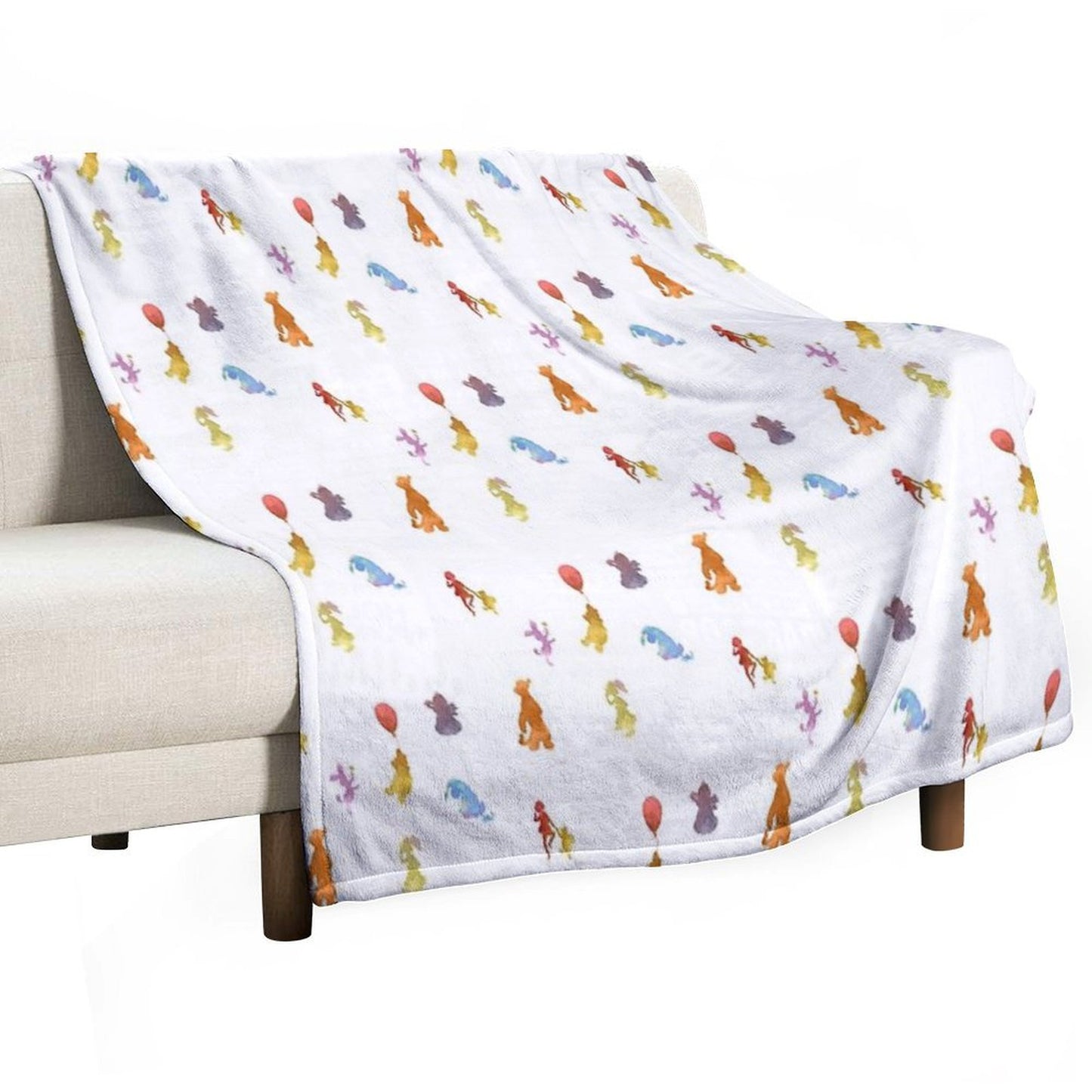 Animals Inspired Sheet Throw Blanket