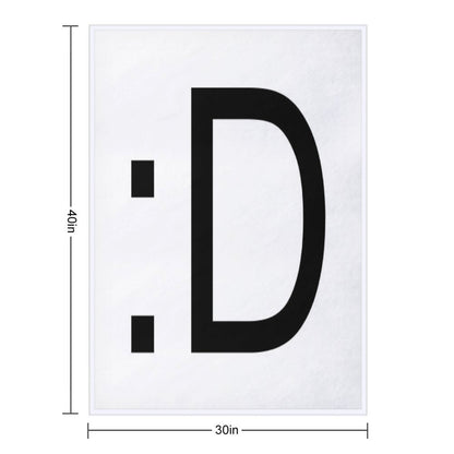 D Throw Blanket