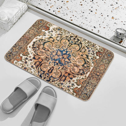 Ferahan Arak  Antique West Persian Rug Print Bath Mat
