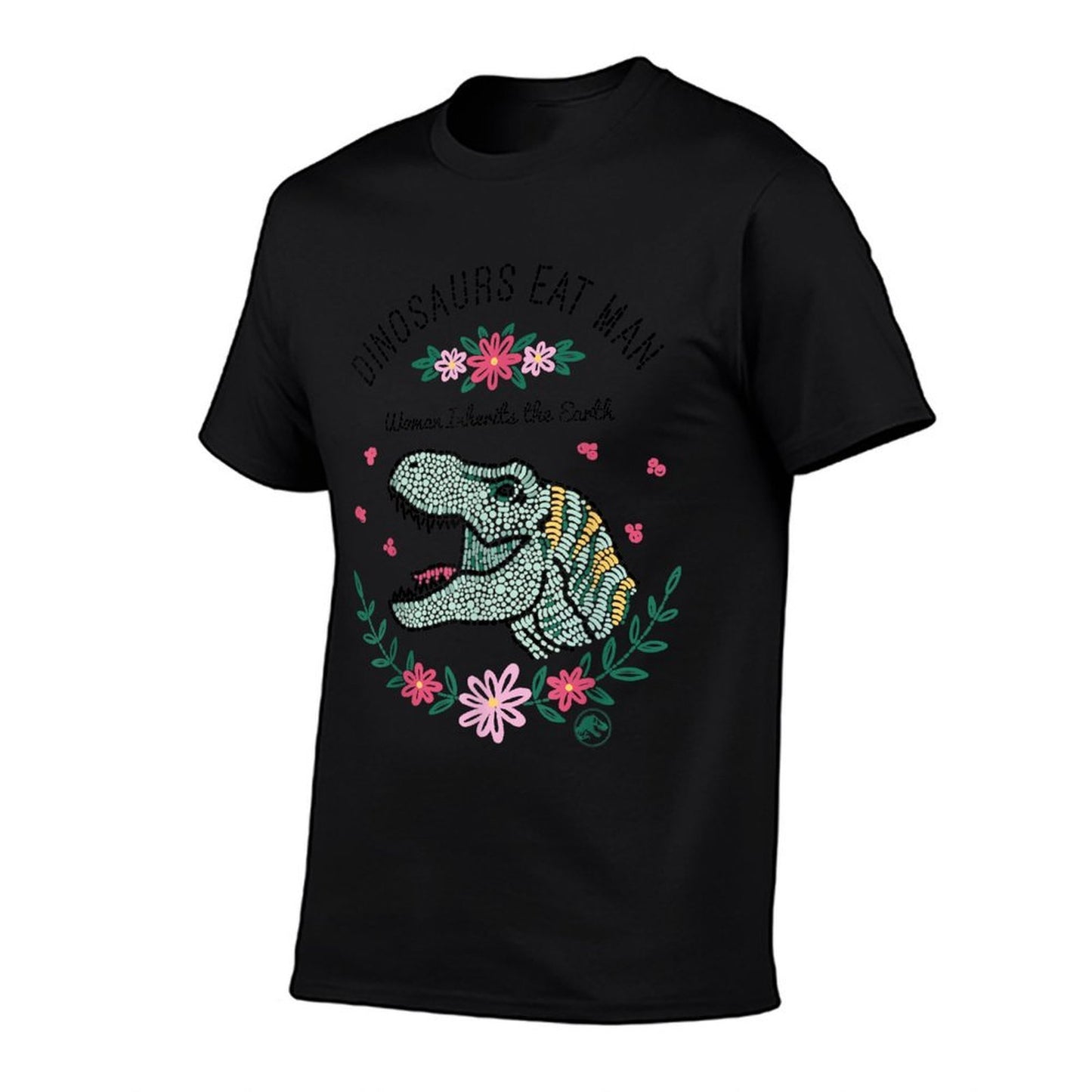 Jurassic Park Dinos Eat Man Women Inherit The Earth  Graphic-printed T-Shirt