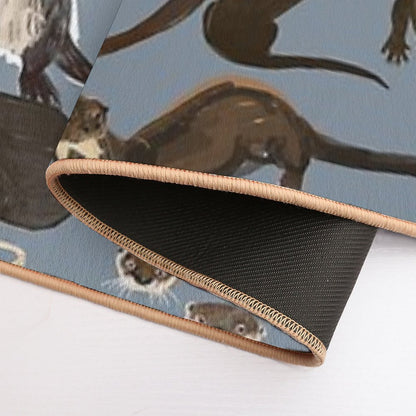 Old World Otters Bath Mat
