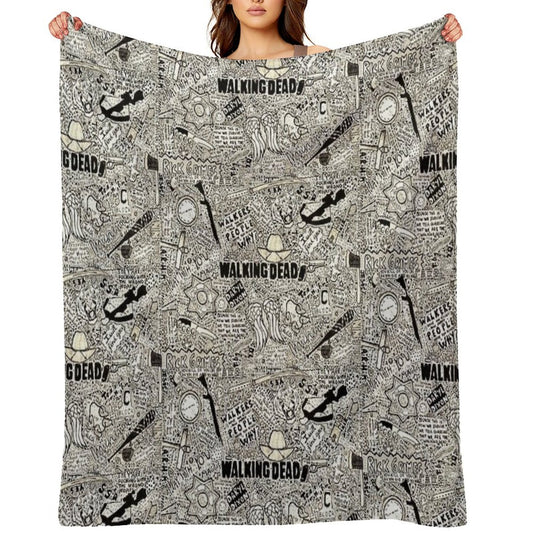 Dean Walking Throw Blanket