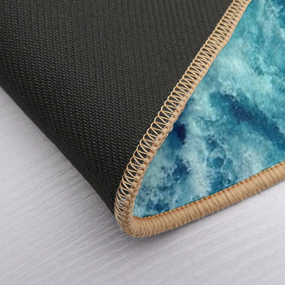 Ocean Is Shaking  Pet-Safe Bath Mat