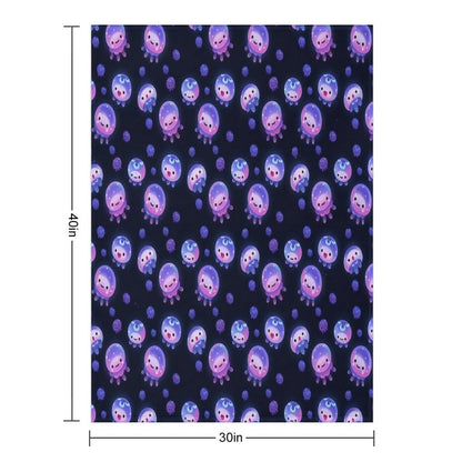 Baby Jellyfish Throw Blanket