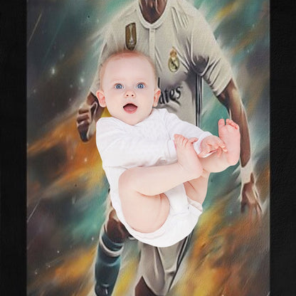 Cristiano Ronaldo Star Throw Blanket