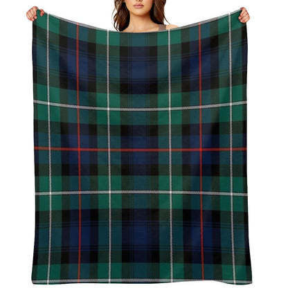 MacKenzie Modern Tartan Throw Blanket