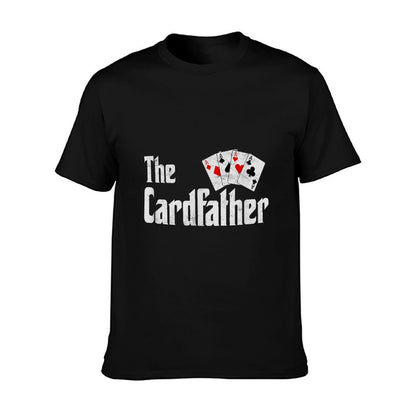 The Card Father Poker Game Cards Playing Dad Father&#39;s Dad T-Shirt