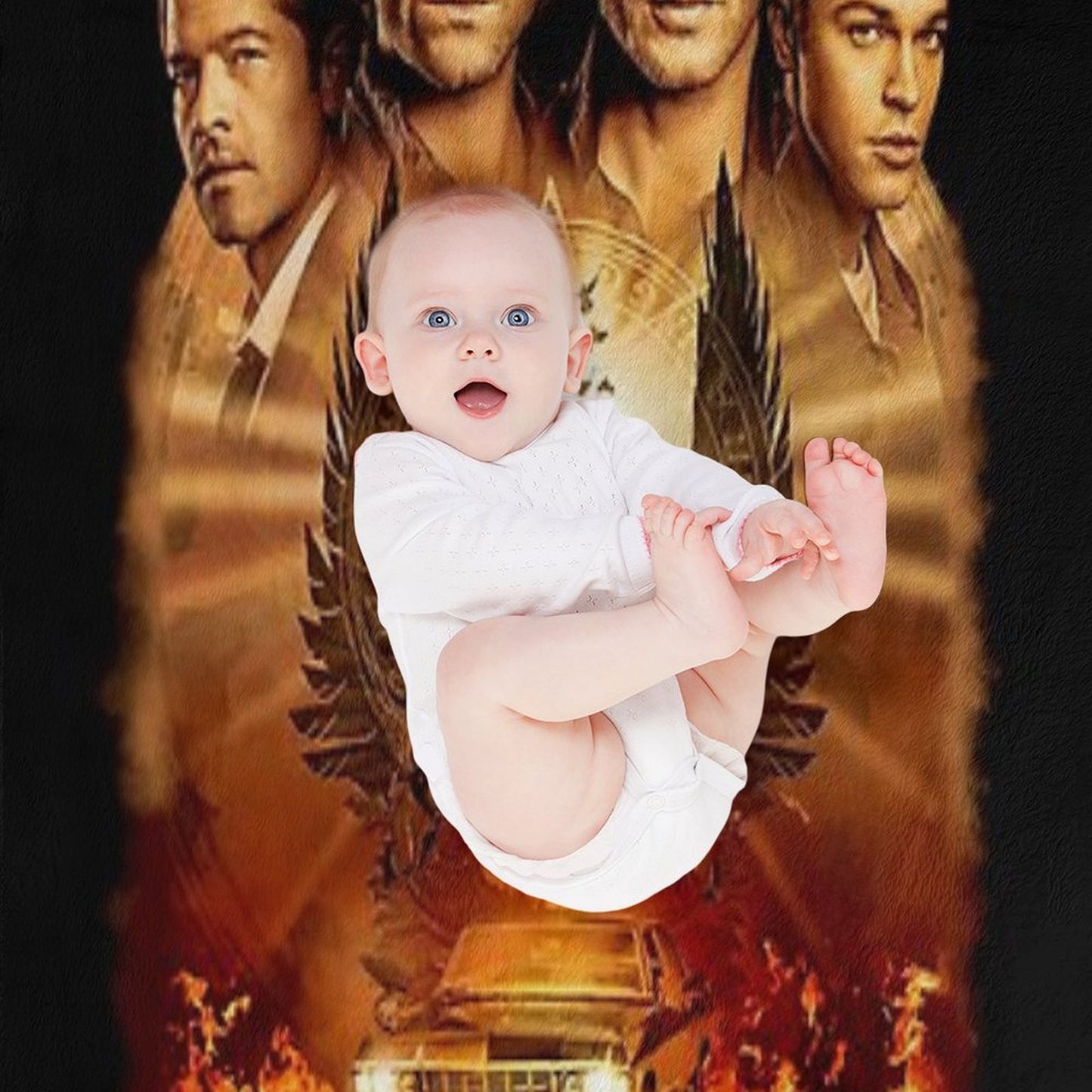 Supernatural Thank You For The Memories Throw Blanket