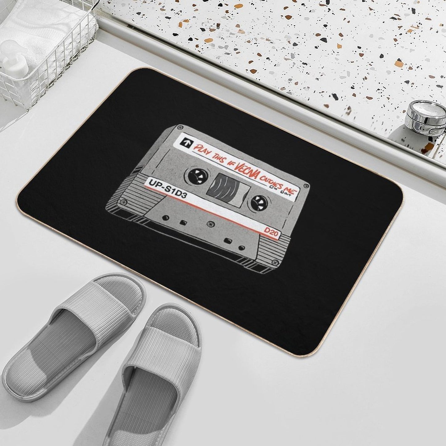 Play This in Case of Vecna Bath Mat