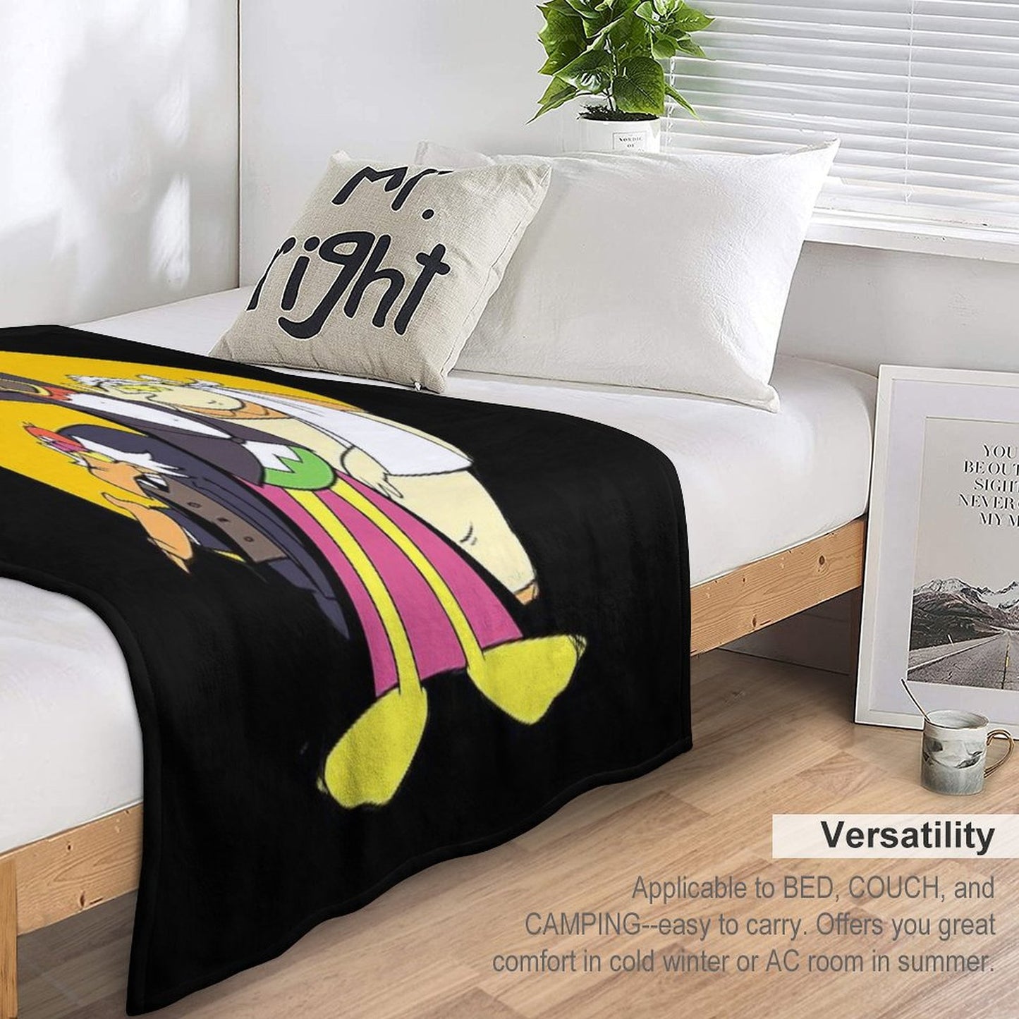 Retro Count Duckula Awesome For Movie Fan Throw Blanket