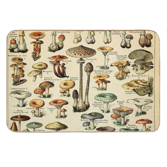 Mushrooms Bath Mat