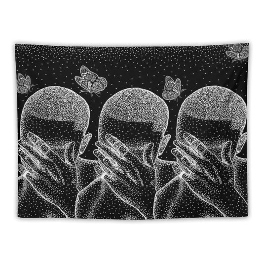 Blond Frank Mandala Tapestry