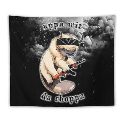 Appa Wit Da Choppa Tapestry
