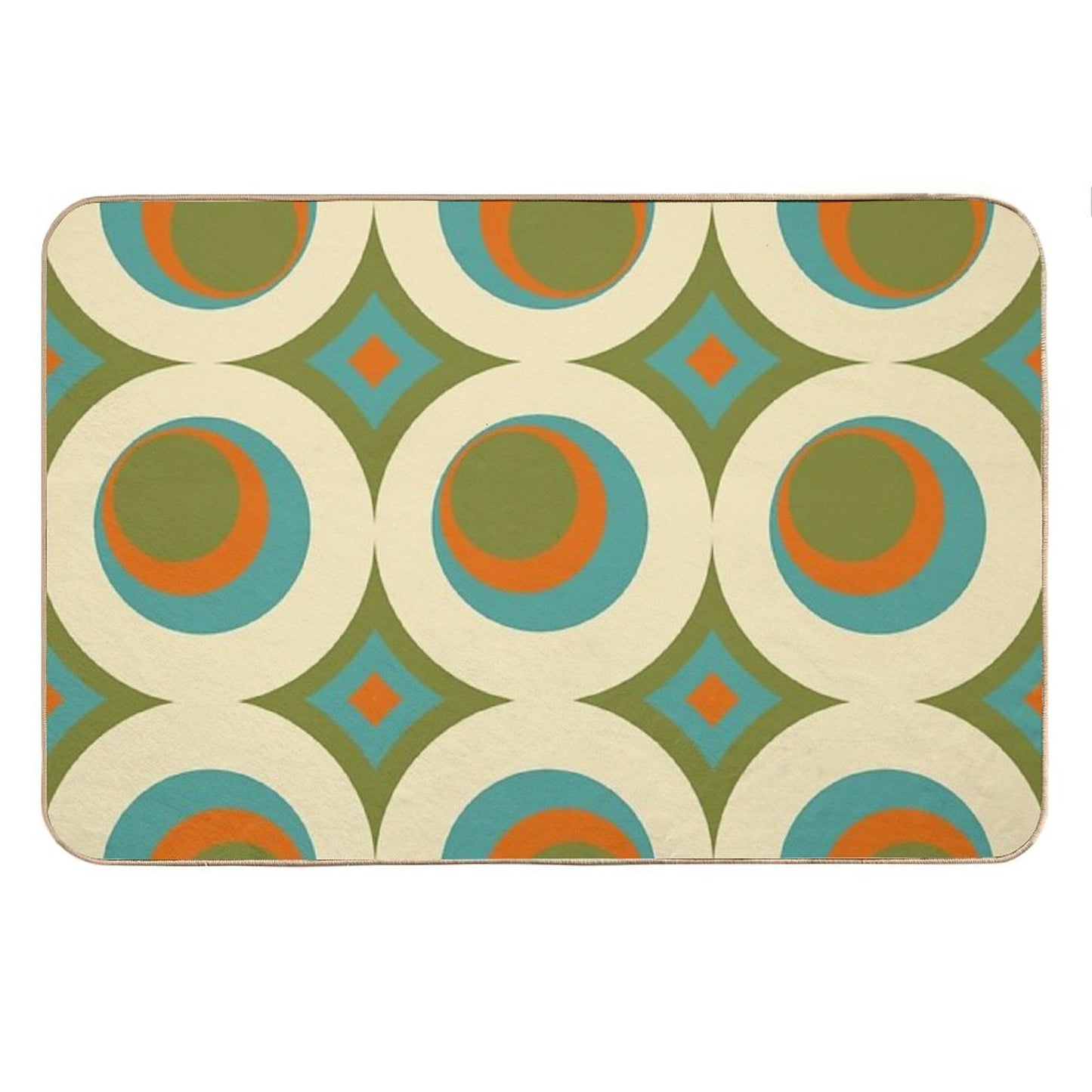 Mid-Century Modern Funk 2 Bath Mat