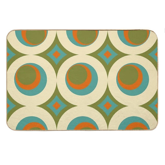 Mid-Century Modern Funk 2 Bath Mat