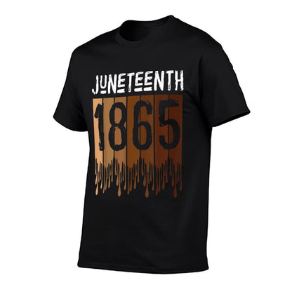 Juneteenth June 19th 1865 Freedom Day Melanin  Versatile T-Shirt