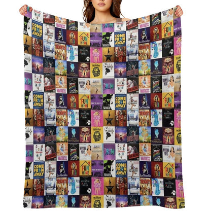 Broadway's Must Sees! Throw Blanket