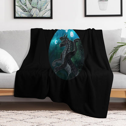 Wings of Fire - Moonwatcher Throw Blanket