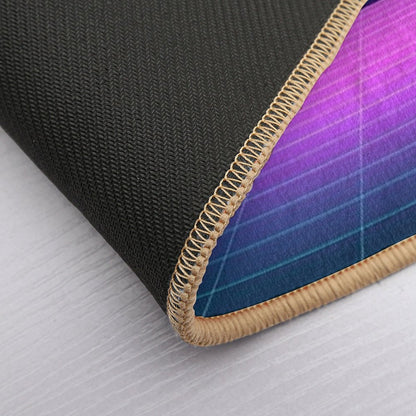 Synthwave Vaporwave Aesthetics Bath Mat