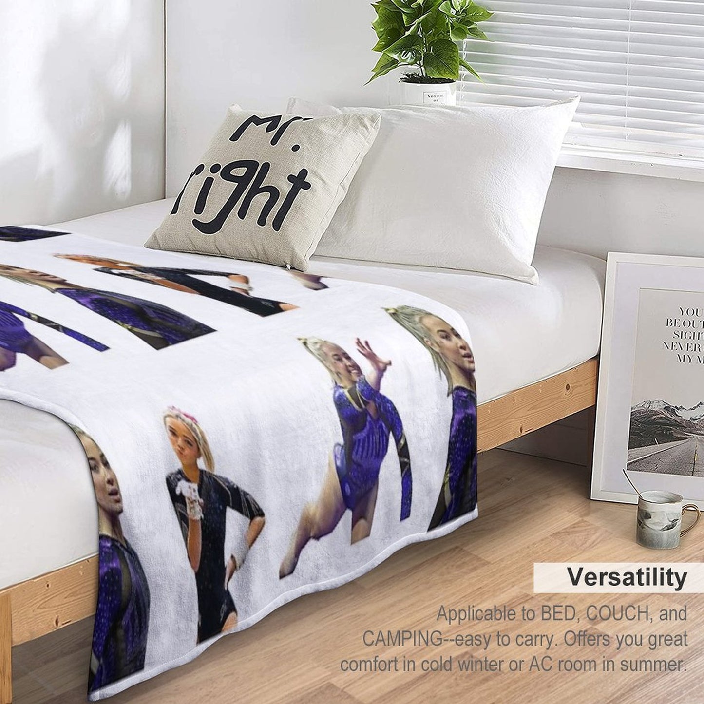Livvy Olivia Dunne Pack Throw Blanket