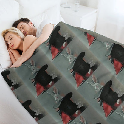 The Magician's Wares Throw Blanket
