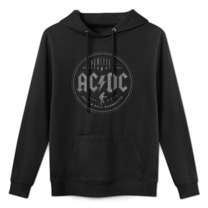 ACDC Rock Music Band Rock N Roll Damnation Versatile Streetwear Hoodie