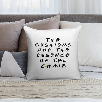The Cushions Are The Essence Of The Chair Soft Anti-Pilling Throw Pillow