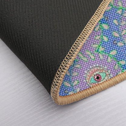 The Garden Sees All  Easy Maintenance Bath Mat