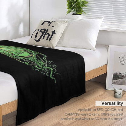 D20 of Growth Throw Blanket