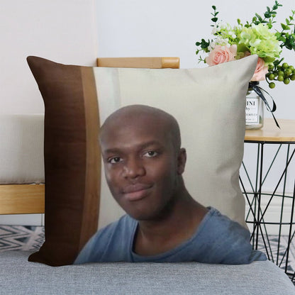 Baldski Linen Throw Pillow Cover