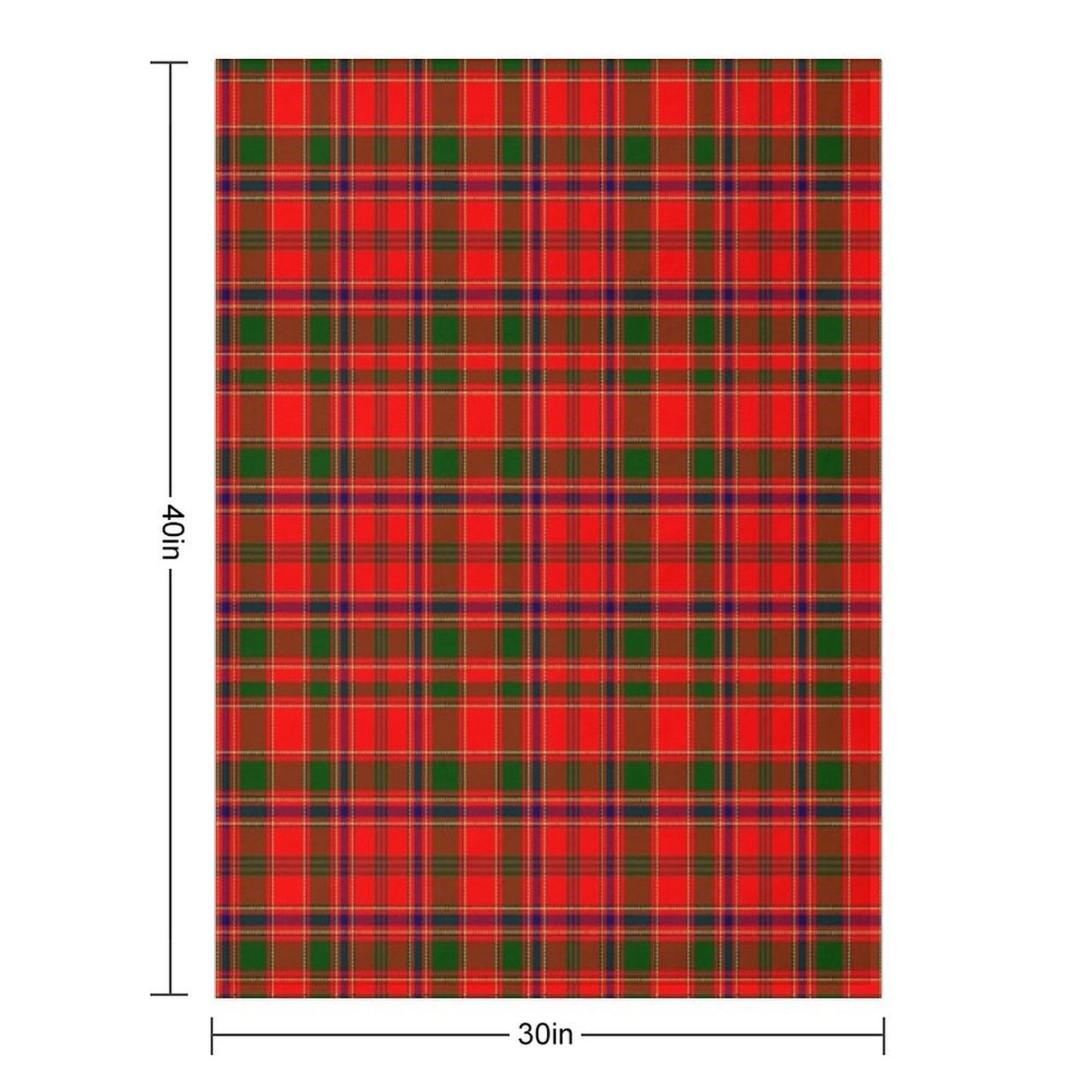 Clan Munro Tartan Throw Blanket