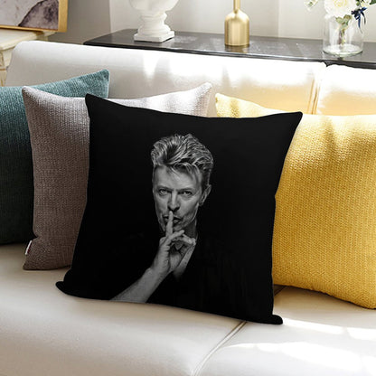 David Bowie Soft Warmth Comfort Throw Pillow